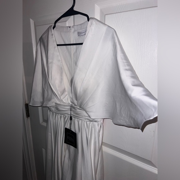 Mac Duggal White Mini Dress - Picture 9 of 10